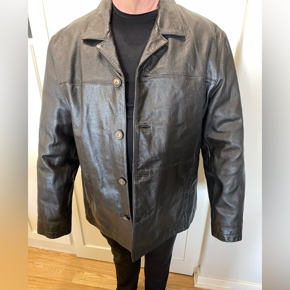Wilson’s Leather Size XL Men’s Black M. Julian Leather Jacket! - Picture 2 of 16
